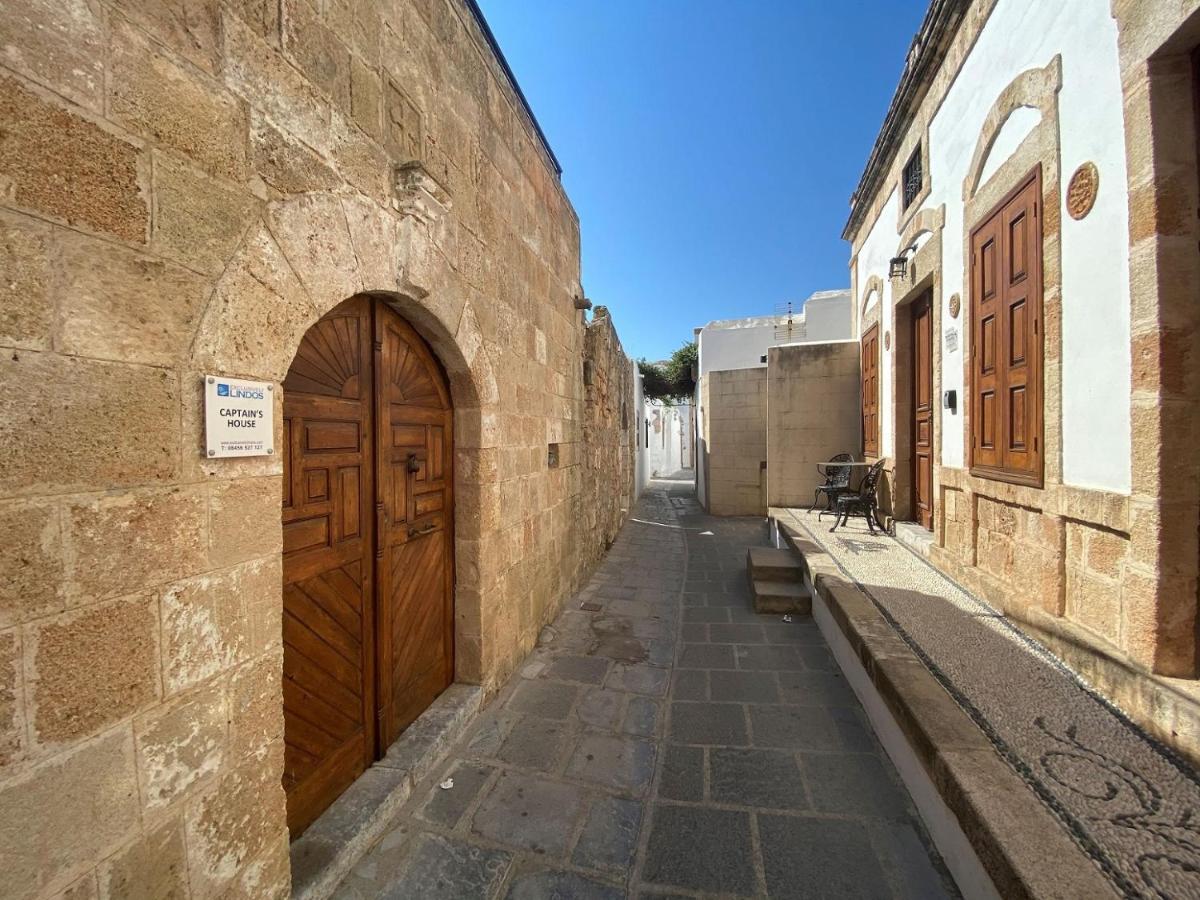 Captains House Λίνδος Εξωτερικό φωτογραφία